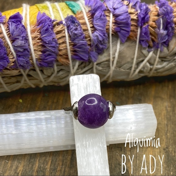 Alquimia by Ady Purple Ring - Picture 1 of 3